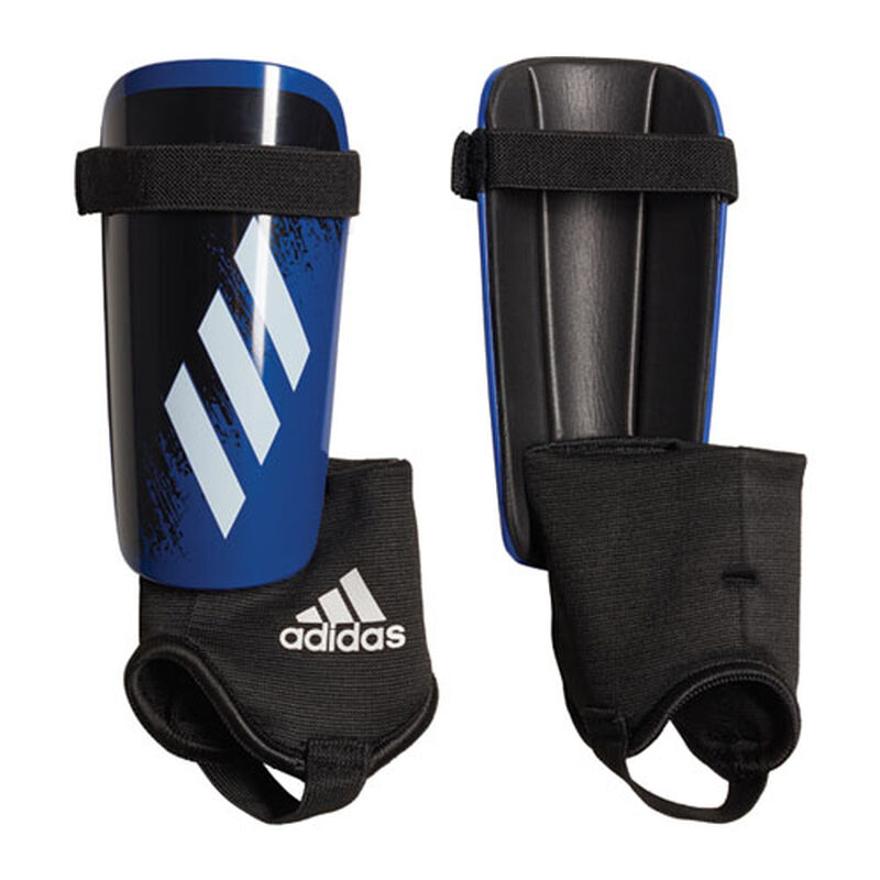 Youth X Match Shin Guards, Royal Blue/White, large image number 0