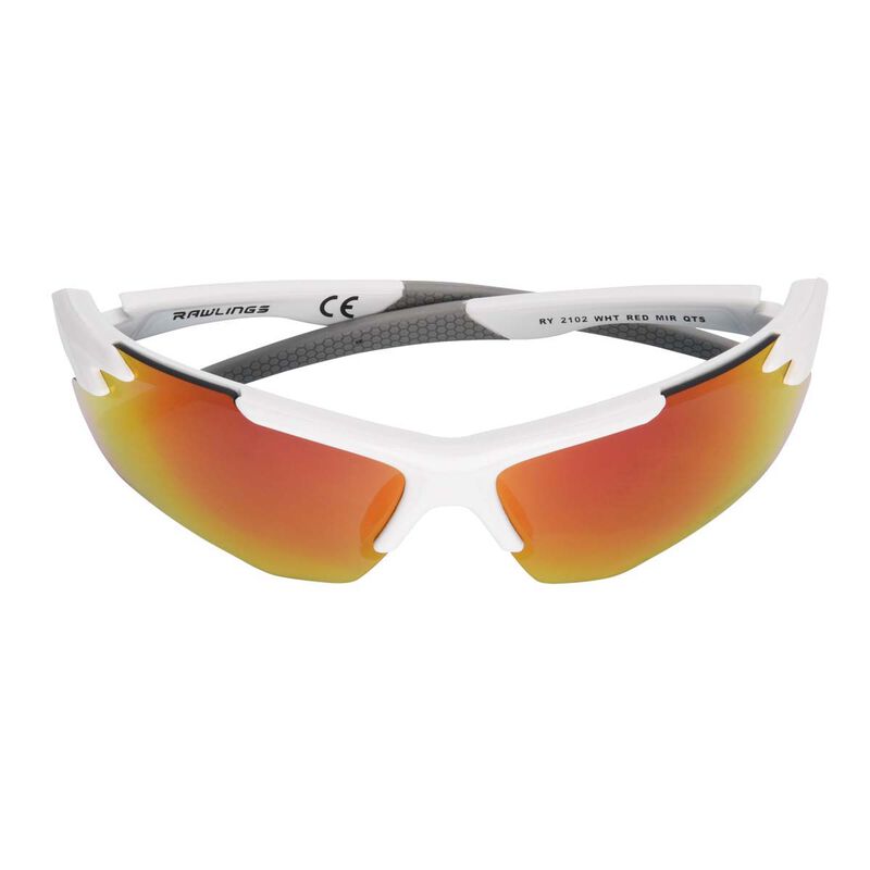 Rawlings Youth Youth White Red Mirror Sunglasses image number 3