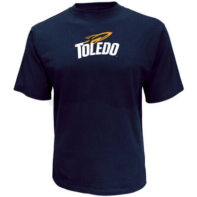 Knights Apparel Men's Short Sleeve Toledo Oversized Logo Tee