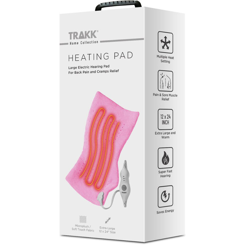 Trakk Electric Heating Pad- Large Pad for Back Pain   Cramps image number 3