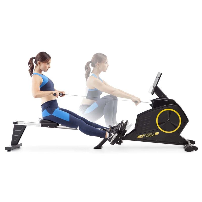 Circuit Fitness Deluxe Foldable Magnetic Rowing Machine image number 12