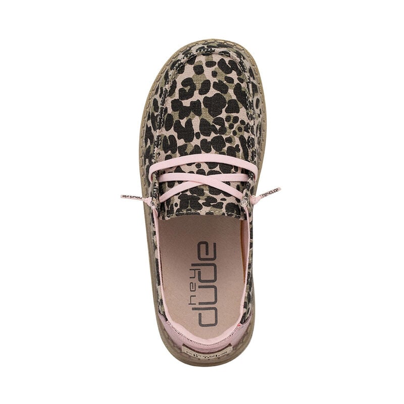 HeyDude Girls' Wendy Leopard Shoes image number 2