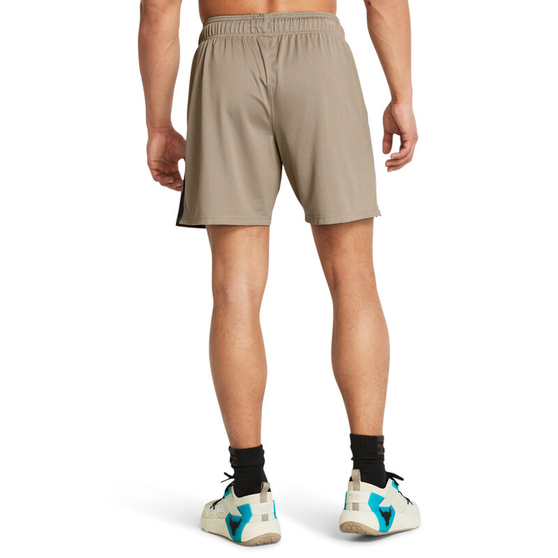 Under Armour Men's Project Rock Payoff Mesh Shorts image number 1