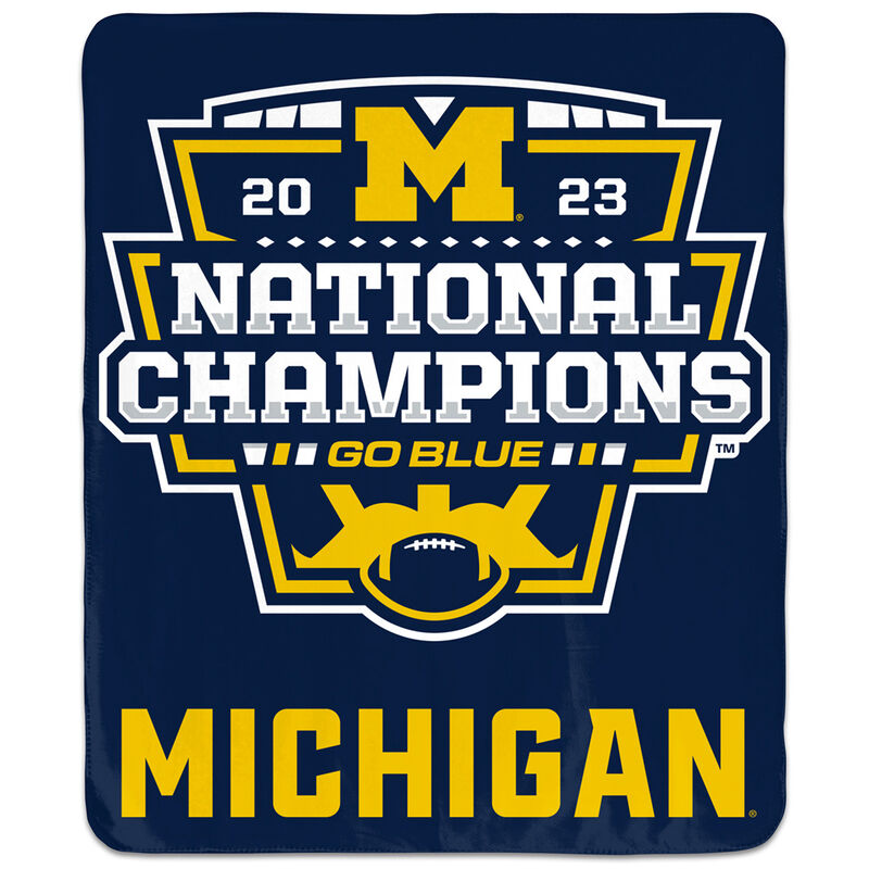 Wincraft Michigan National Champions Blanket image number 0