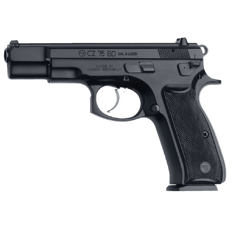 Cz CZ 75 B *CA 9mm Luger 4.60" Decocker Pistol image number 0