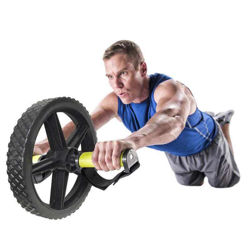 Go Fit Extreme Abdominal Wheel With Slip-Resistant Hand/Foot Handles with Training Manual image number 8