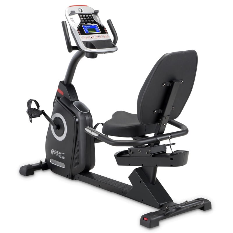 Circuit Fitness Magnetic Recumbent Exercise Bike image number 6