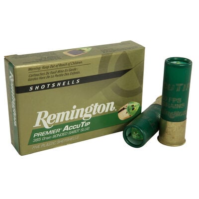 Remington AccuTip Sabot Slugs 12 Gauge 385 Grain Shells