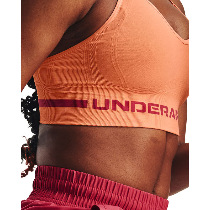 Under Armour Women's Seamless Low-Impact Long Bra image number 5