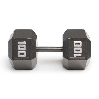 Marcy 100lb Cast Iron Hex Dumbbell