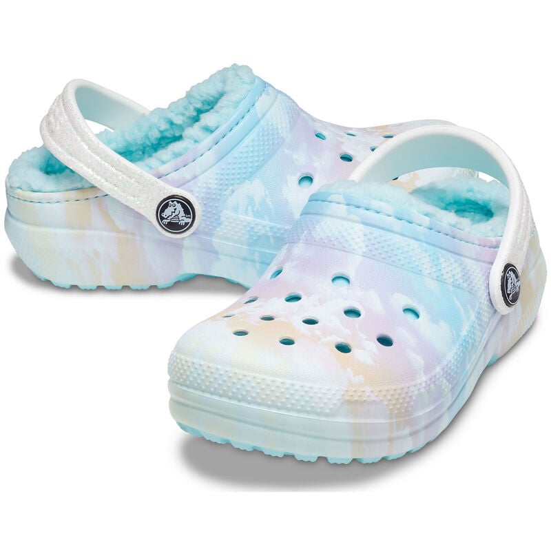 Crocs Youth Classic Lined Clogs image number 5