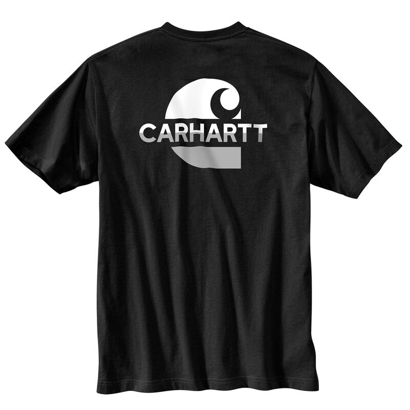 Carhartt Loose Fit Heavyweight Short-Sleeve Pocket C Graphic T-Shirt image number 0