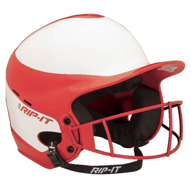 Rip It RIP-IT Vision Pro Gloss Two Tone Softball Batting Helmet image number 0