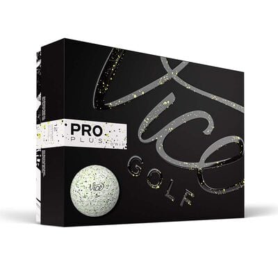 Vice Golf Pro Plus Green/Black Drip 12 Pack Golf Balls