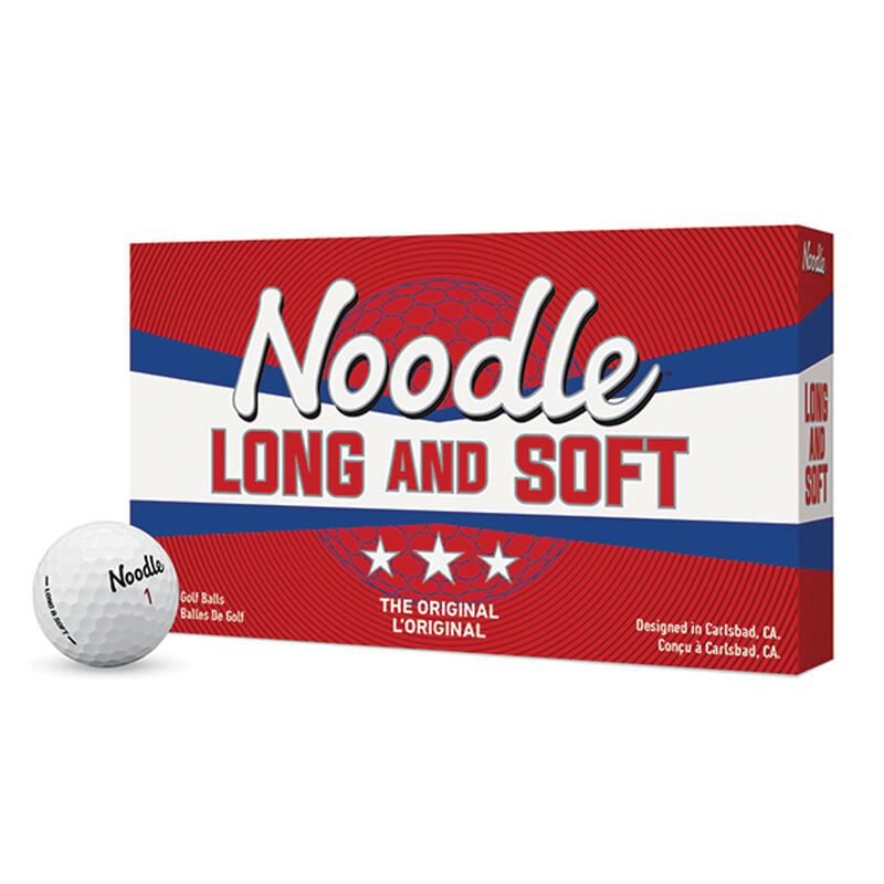 Taylormade Noodle Long and Soft White 15 Pack Golf Balls image number 3