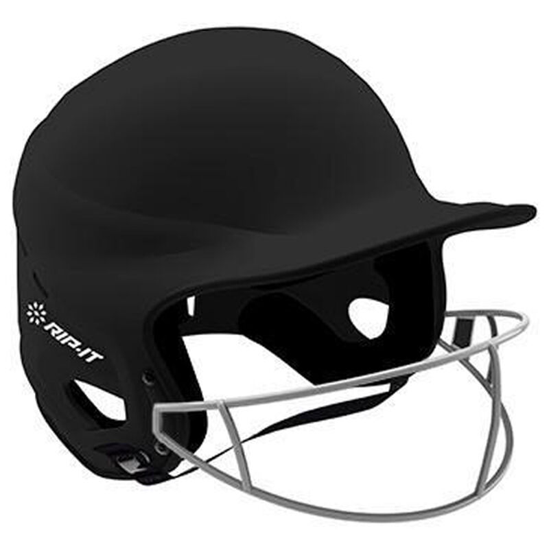 Rip It Vision Matte Softball Helmet With Mask image number 0