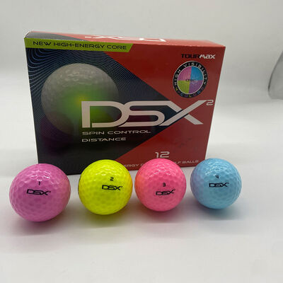 TourMax DSX Rainbow Dozen Golf Balls