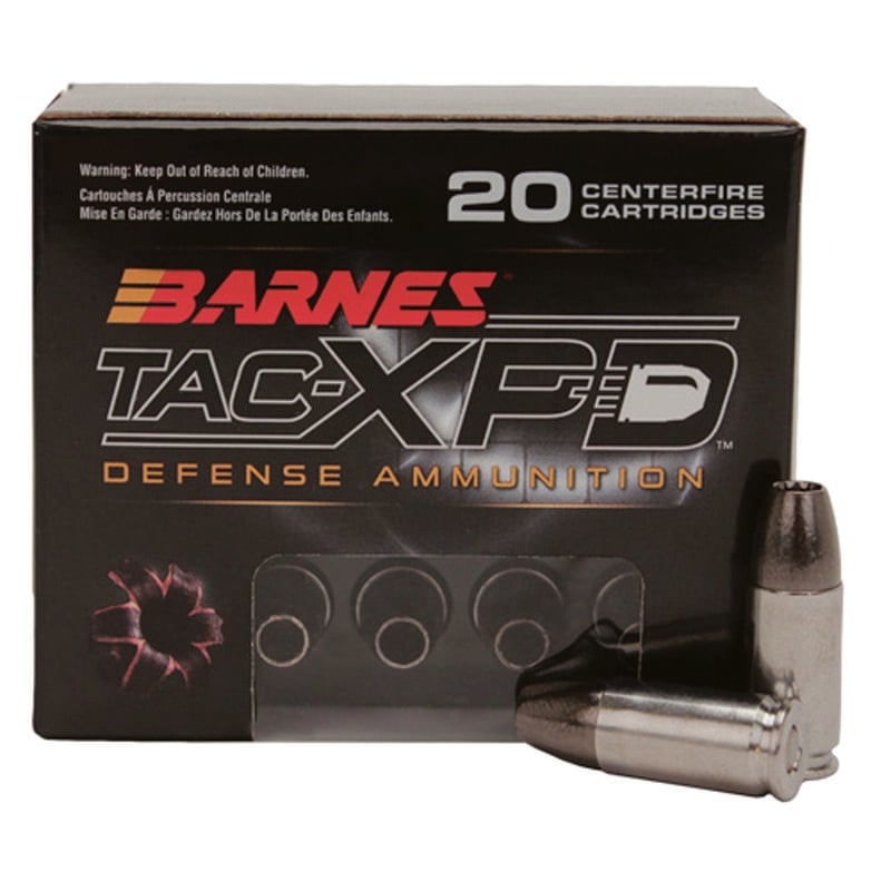 Barnes TAC-XPD 9mm+P image number 0