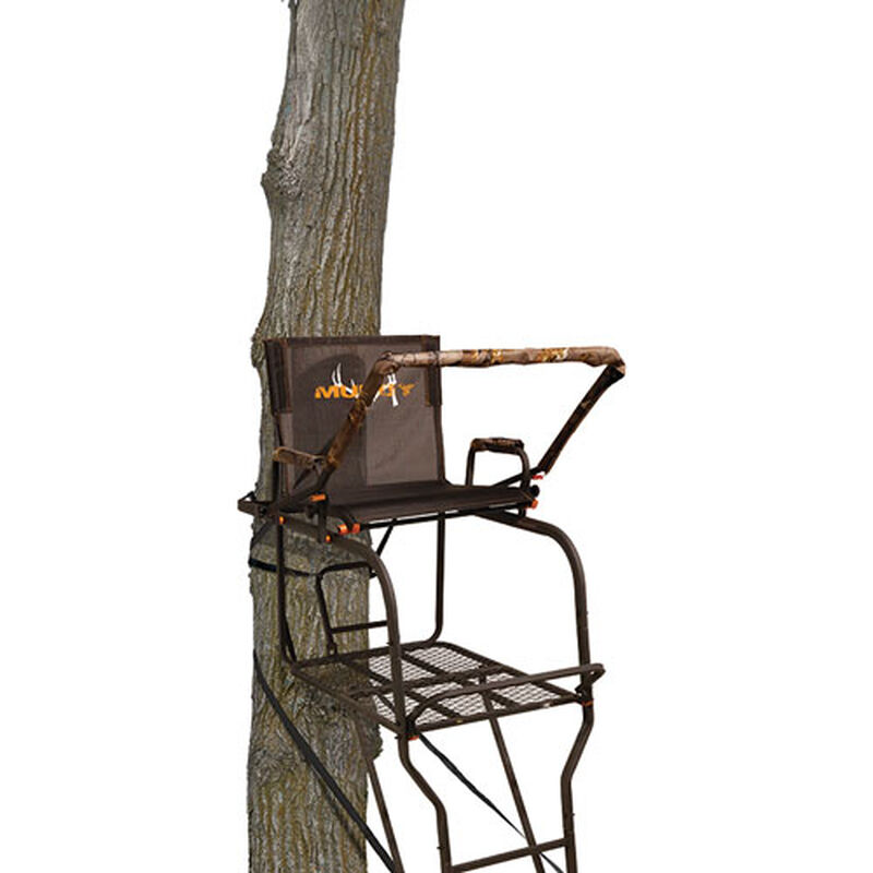 Muddy 18'6" Droptine HD 1.5 Man Ladder Treestand image number 0