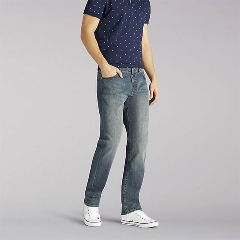 Lee Men's Extreme Motion Athletic Tapered Leg Jeans image number 3