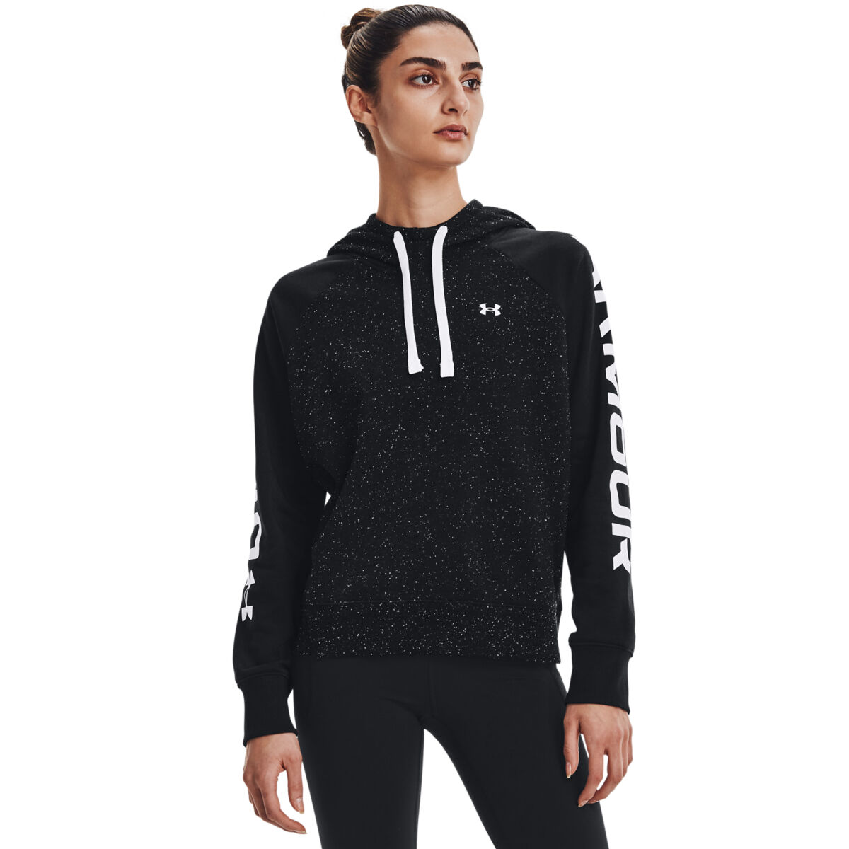 Women's under armour sales rival fleece colorblock hoodie