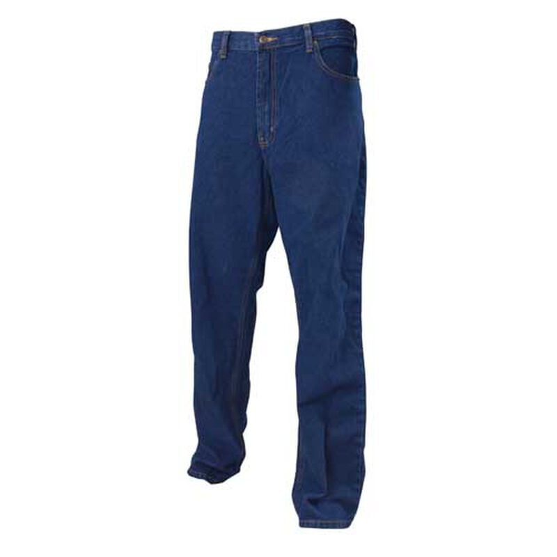 Full Blue Men's 5 Pocket Jeans image number 1