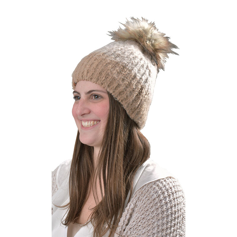 David & Young Women's Fur Liner Beanie image number 2