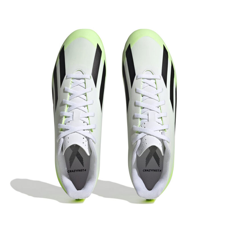adidas Adult X Crazyfast.4 Flexible Ground Soccer Cleats image number 1