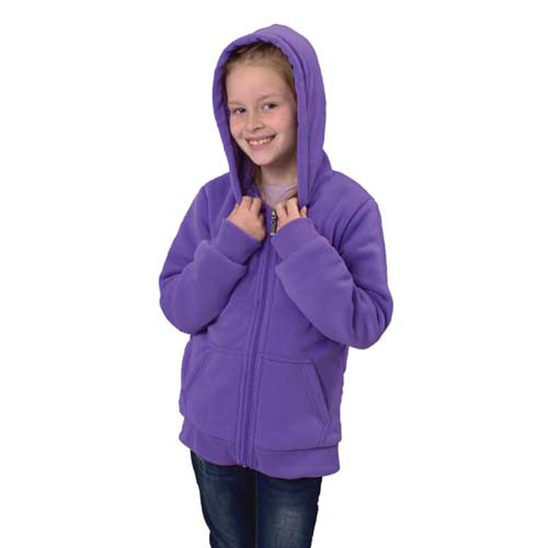 Seven Apparel Girls' Sherpa Hooded Jacket image number 0