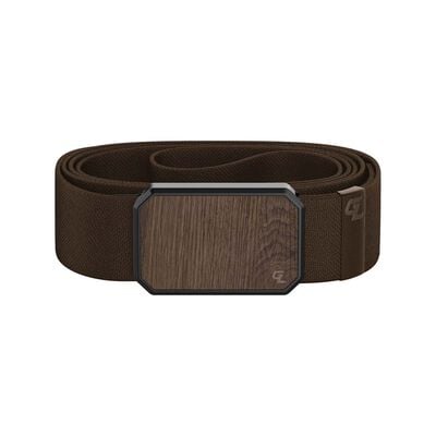 Groove Life Brown Belt with Walnut Magnetic Buckle