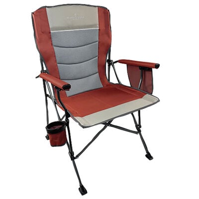 Black Sierra Mesa Mammoth Hard Arm Chair