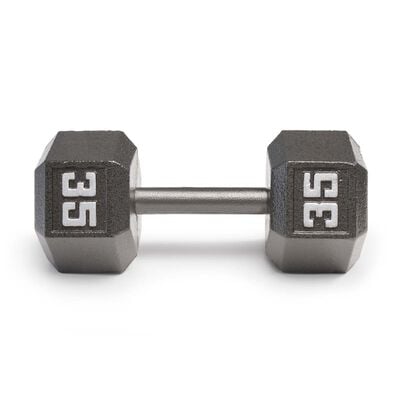 Marcy 35lb Cast Iron Hex Dumbbell