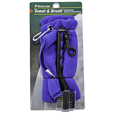 Golf Gifts Combo Microfiber Towel and Brush