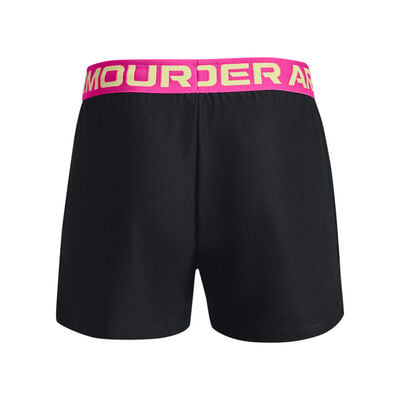 Under Armour Girls' Play Up Grph Logo Shorts
