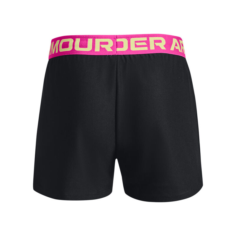 Under Armour Girls' Play Up Grph Logo Shorts image number 1