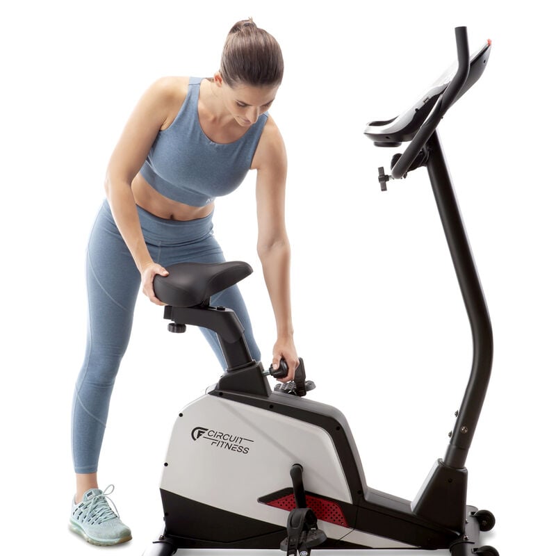 Circuit Fitness Magnetic Upright Exercise Bike image number 2