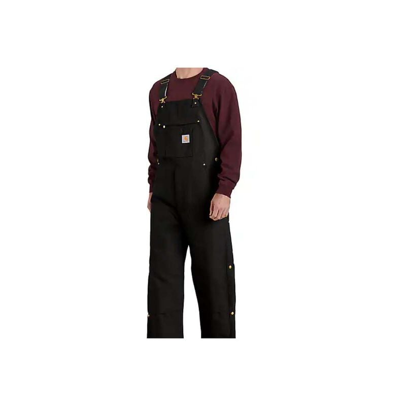 Carhartt Loose Fit Firm Duck Insulated Bib Overall image number 0