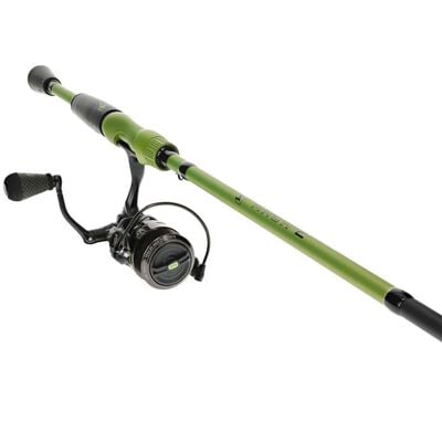 Lews Mach 2 1 Piece Spinning Combo