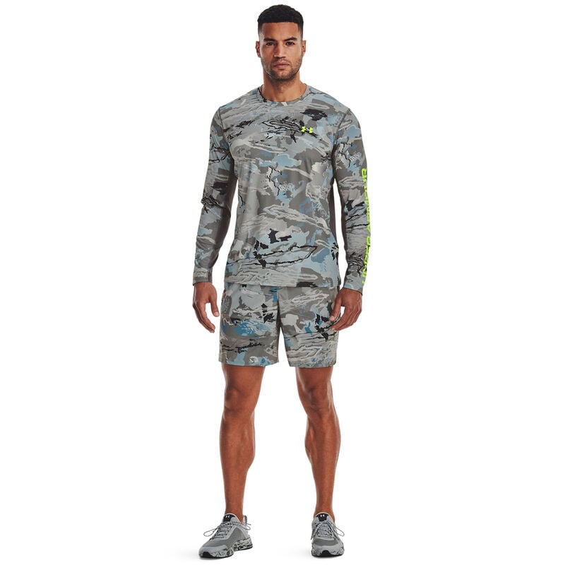 Under Armour Men's Iso-Chill Camo Crew Long Sleeve Tee image number 0