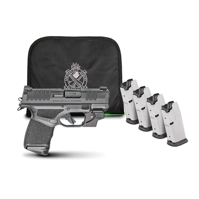 Springfield Armory Hellcat 9mm Green Laser Pistol Package image number 1