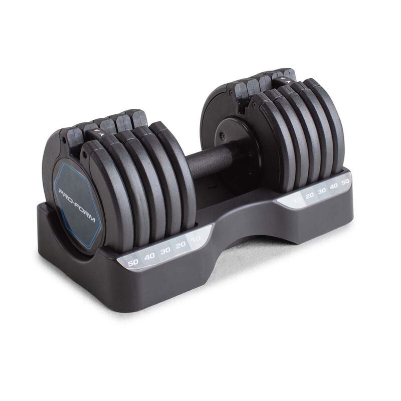 ProForm 50 Lb. Select-A-Weight Dumbbell Set image number 2