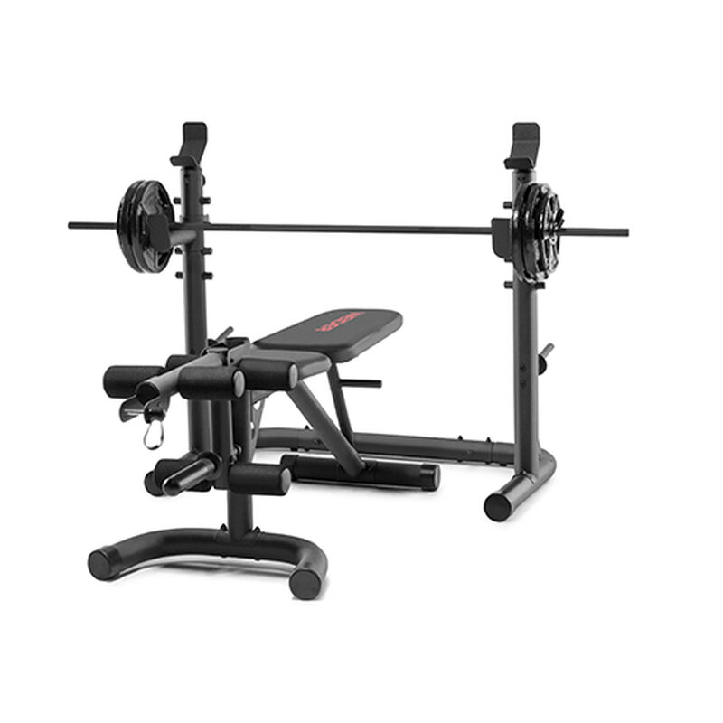 Weider XRS 20 Olympic Bench with Squat Rack and Preacher Pad image number 0