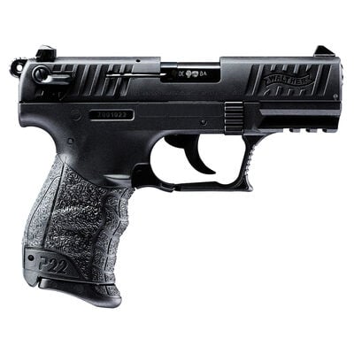 Walther P22CA 22 LR BLK  *