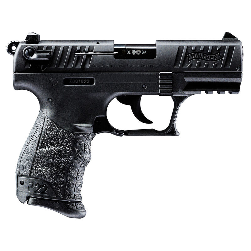 Walther P22 22LR BLACK 10+1 3.4 CA image number 0