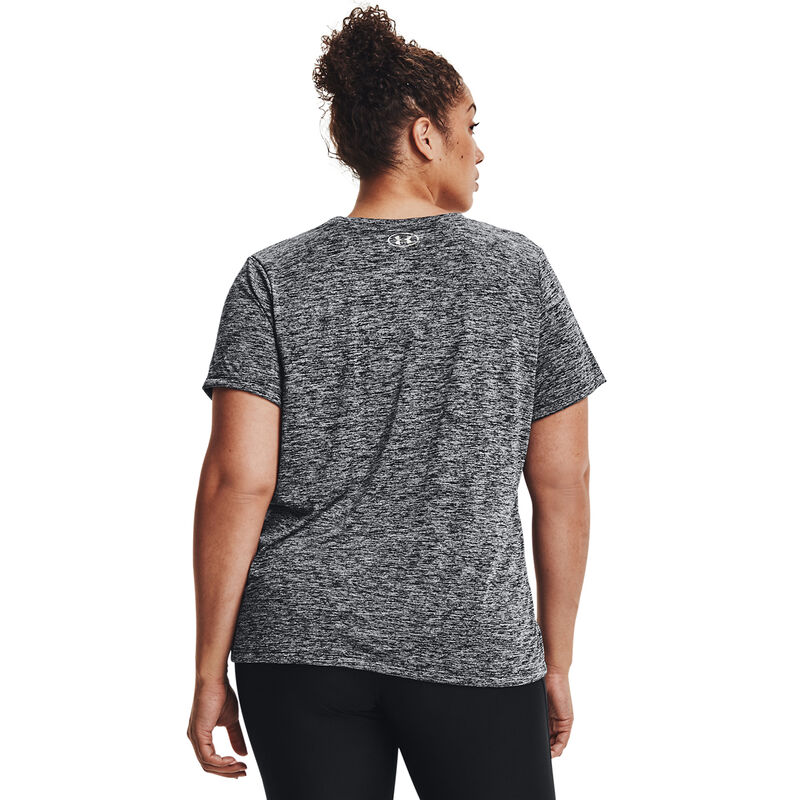 Under Armour Women's Plus Size Tech Twist Short Sleeve V-Neck Tee image number 3