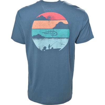 Reel Life Men's Early On the Water Short Sleeve T-Shirt