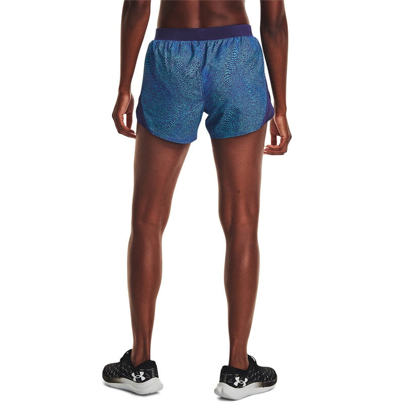 Under Armour Women's Fly By 2.0 Printed Shorts image number 2