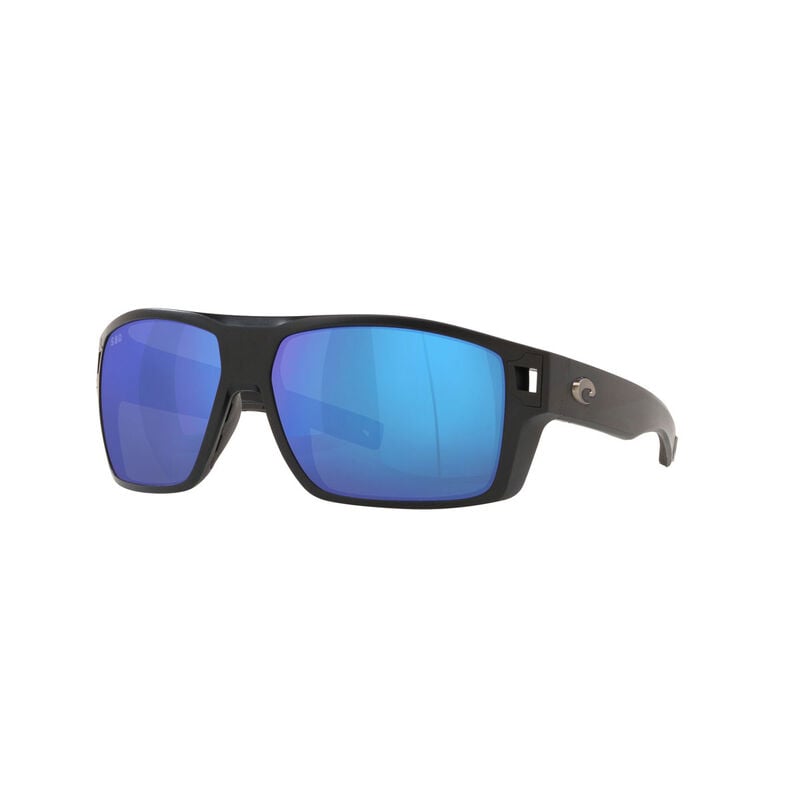 Costa Diego Matte Black 580G Sunglasses image number 0