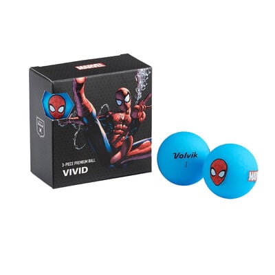 Volvik Marvel's Spiderman 4 Pack Golf Balls