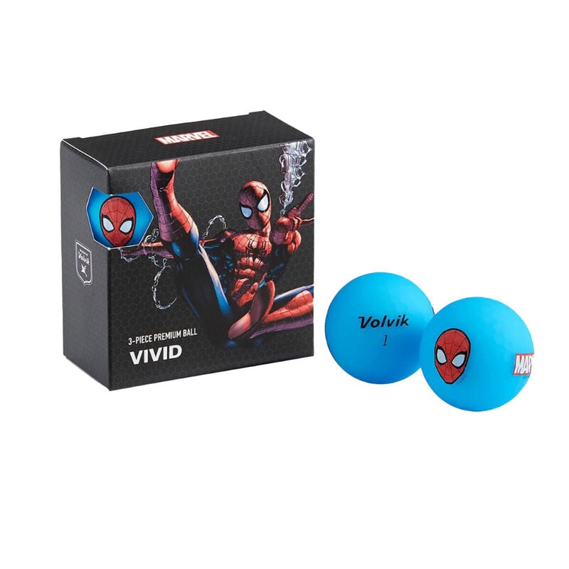 Volvik Marvel's Spiderman 4 Pack Golf Balls image number 0